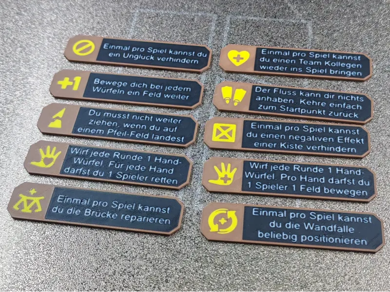 Relic Rush Spielerkarten Deutsch