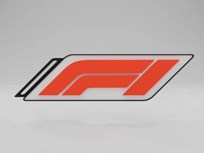 F1 Logo Keyring