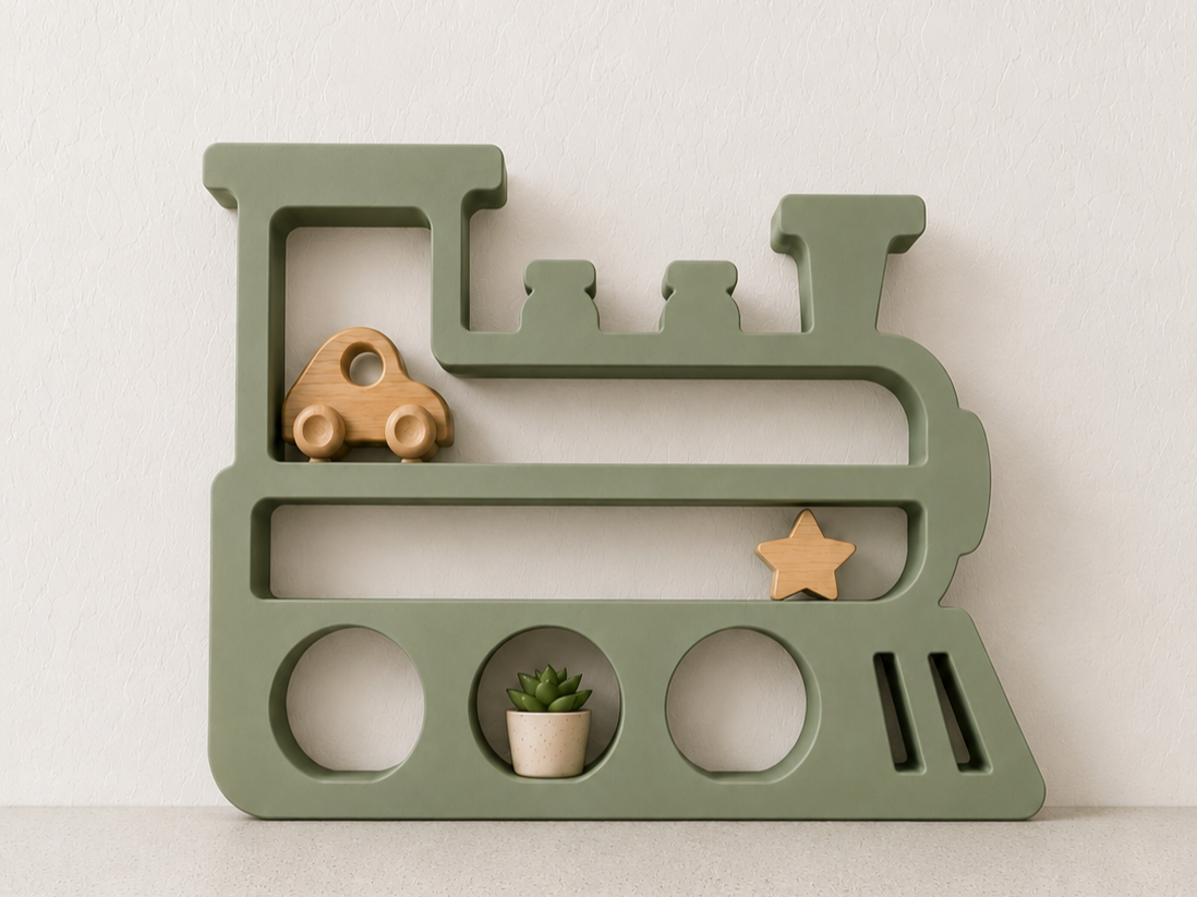 Train Shelf | Toy Display & Organizer