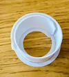 Smaller size with brim for better print bed adhesion