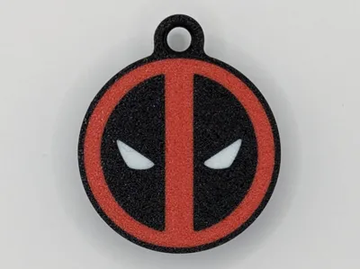 Deadpool Keychain - Multicolour