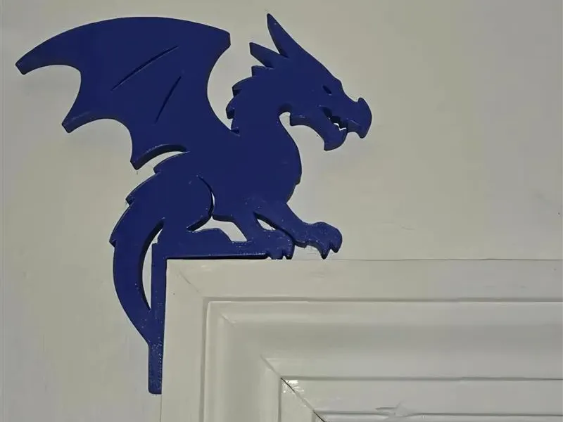 Dragon Door Frame Corner Decor -