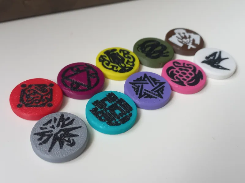 Witcher Path of Destiny player token replacements