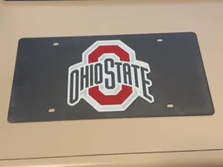 Ohio State License Plate