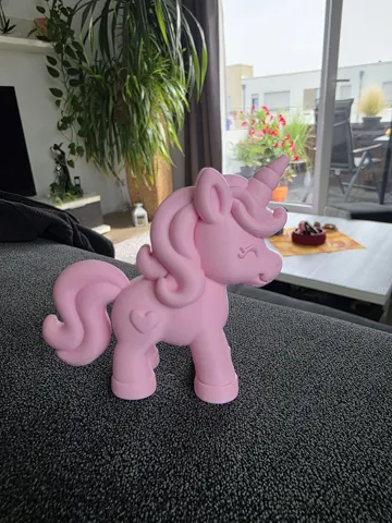 Modelo para impresión 3D: Einhorn — vista de referencia 3