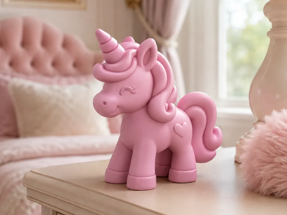 Modelo para impresión 3D: Einhorn. Referencia del modelo original.