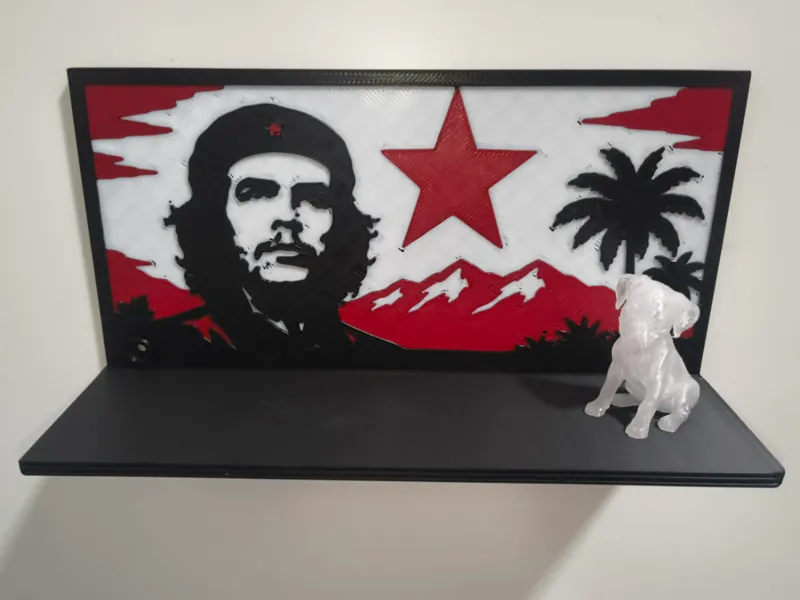 Che Guevara Wall Shelf - 70s Icons