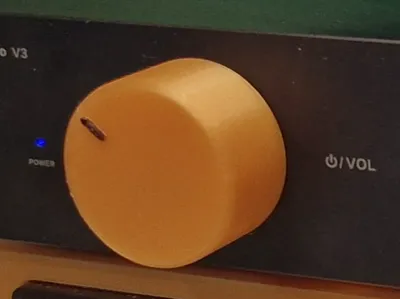 Fosi Audio V3 amplifier volume knob