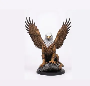 Figura decorativa: Griffon D&D Miniature (70mm) — vista de referencia 3