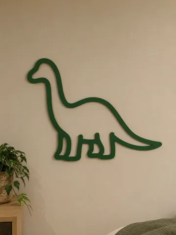 Modelo para impresión 3D: Dino frames set 2 — vista de referencia 4