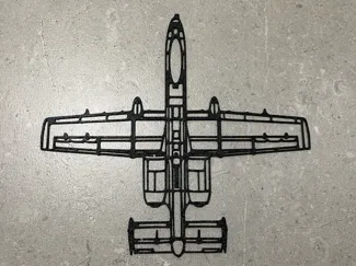 A-10 Warthog Wall Art
