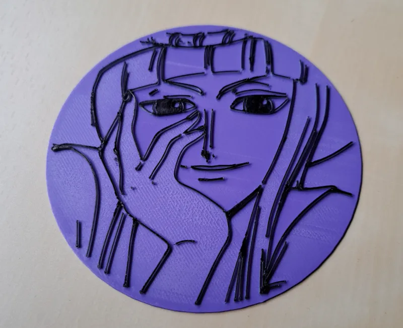 Nico Robin Coaster/Medal (One Piece)