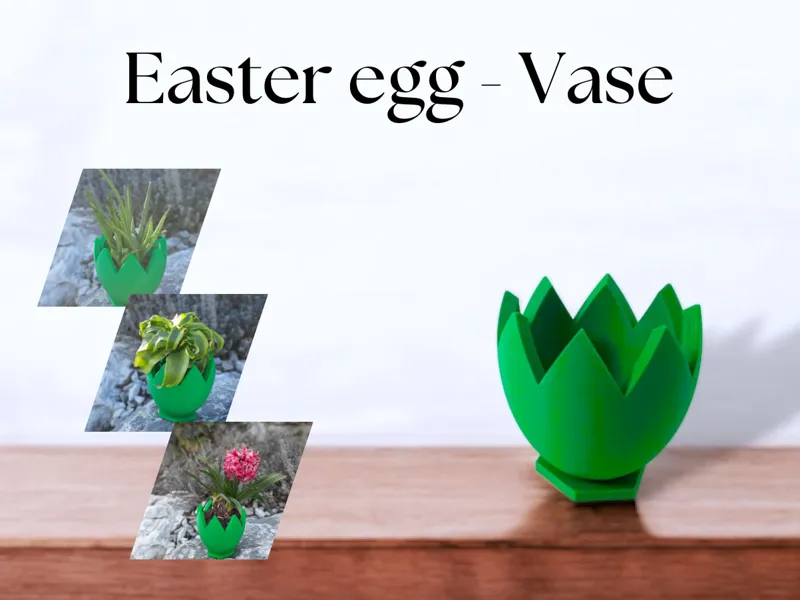 Easter egg - Vase