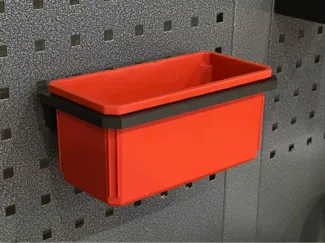 Milwaukee Packout Double Bin Square Pegboard