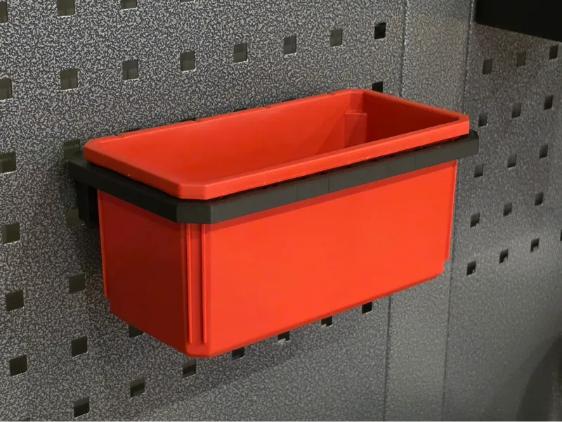 Milwaukee Packout Double Bin Square Pegboard