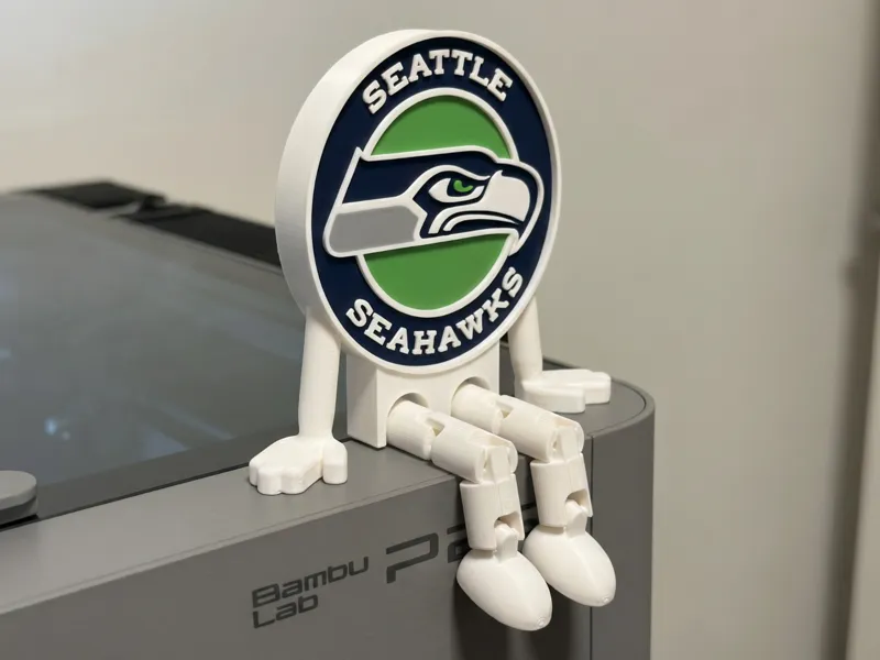 Seattle Seahawks Buddy (Articulated Flexi Legs)