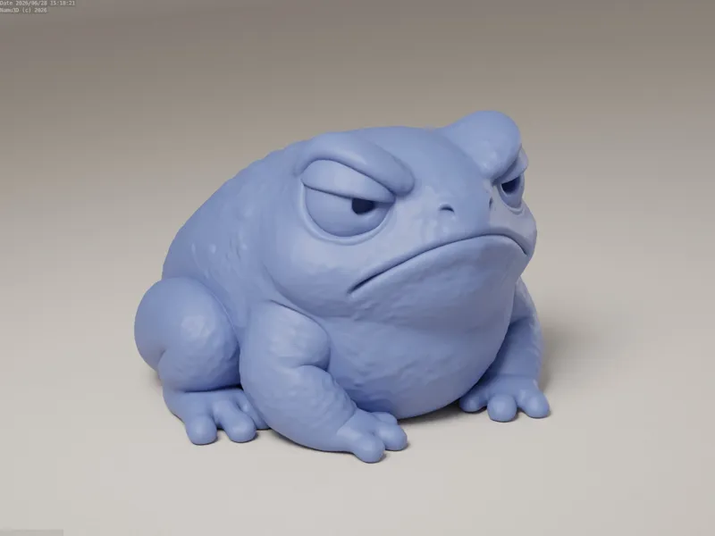 Grumpy Frog – The Prince Who Never Happened 