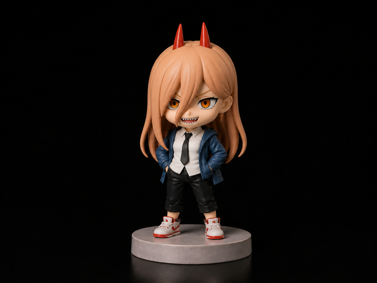 Miniatura 2 do modelo 3D Power Chainsaw Man chibi 
