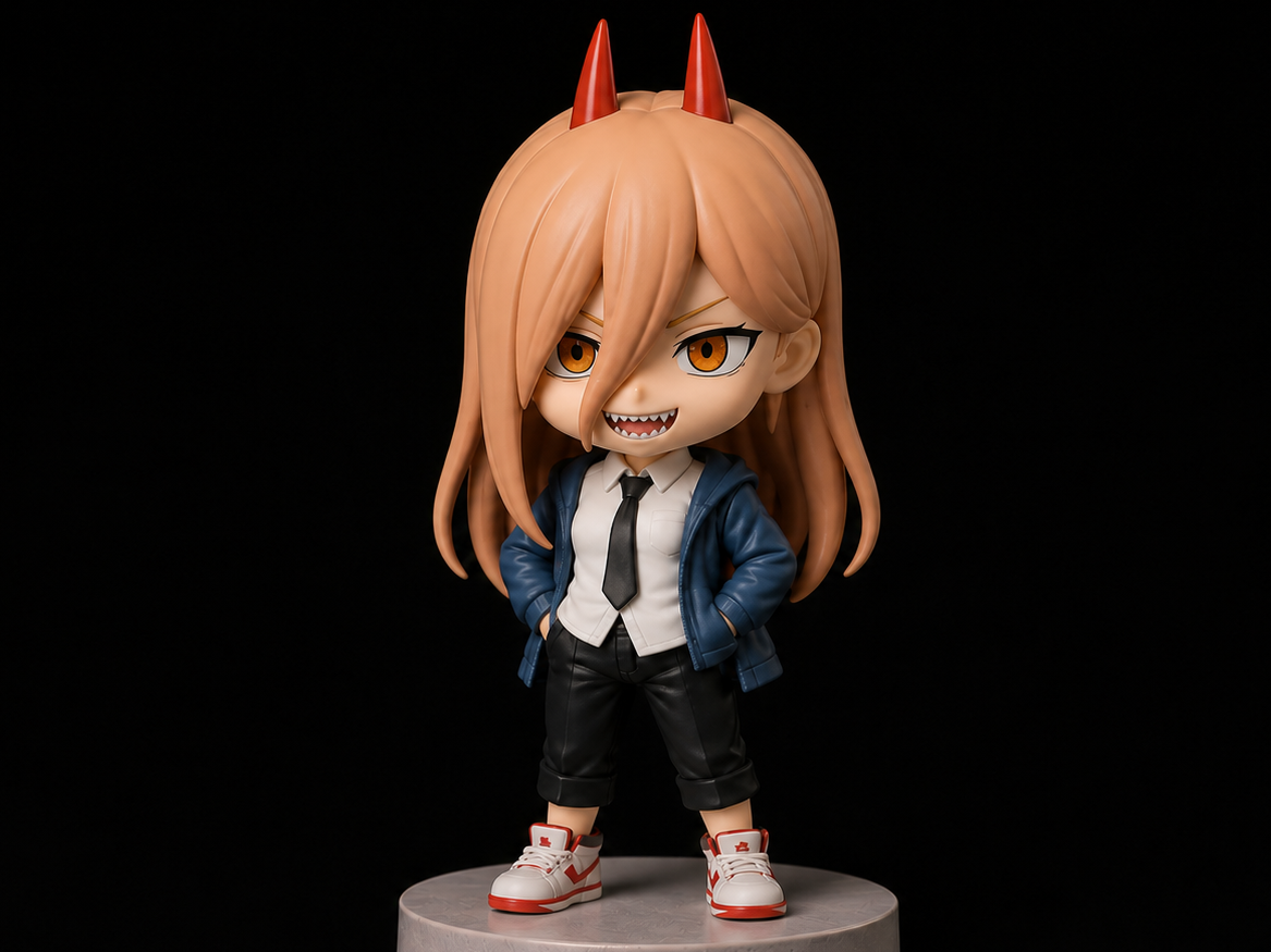 Power Chainsaw Man chibi 