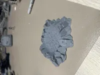 Cratère de terrain pour jeu de figurines — photo 3