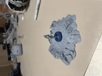 Cratère de terrain pour jeu de figurines — photo 2