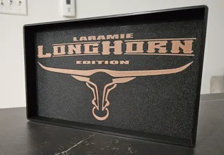 Dodge Ram Laramie Longhorn Center Console Tray