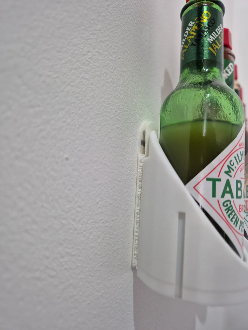 Modular Tabasco Hot Sauce Bottle Wall Display - Free 3D Print Model ...