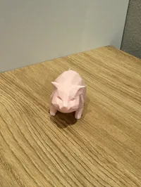 Cochon low poly — photo 2
