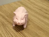 Cochon low poly — photo 1