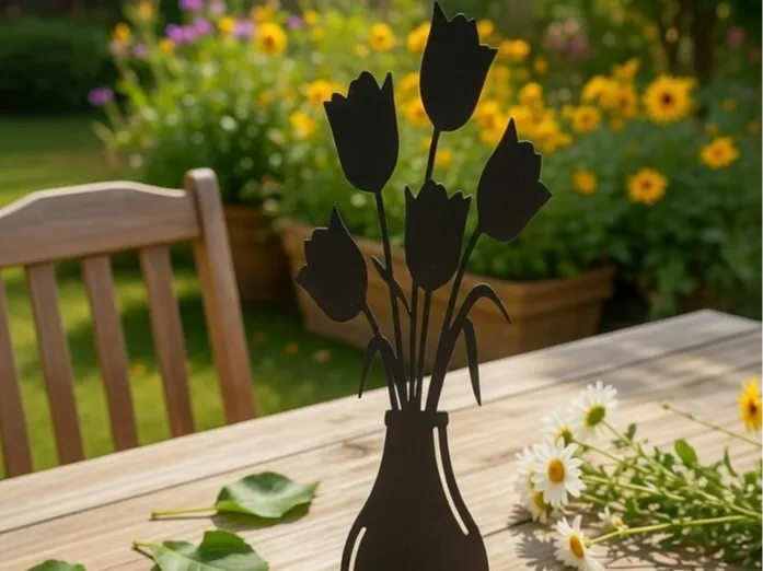 Tulip Silhouette Vase