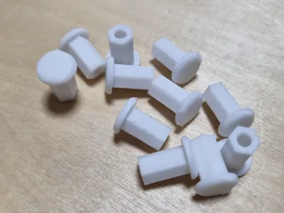 Door rosette cap nut M4