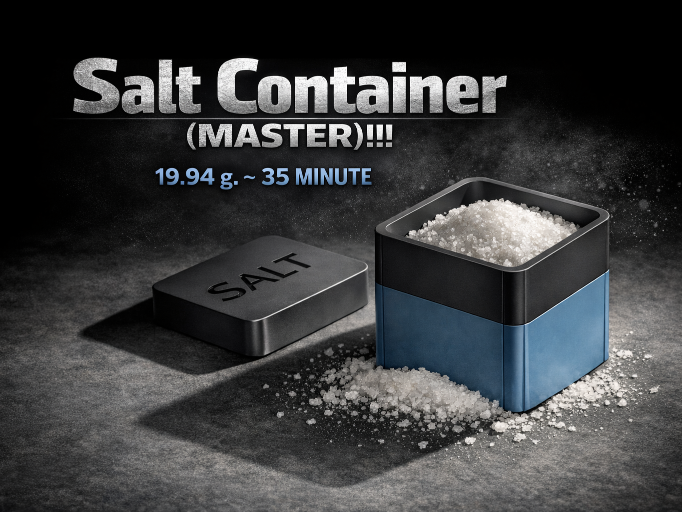 Salt container (MASTER)!!!