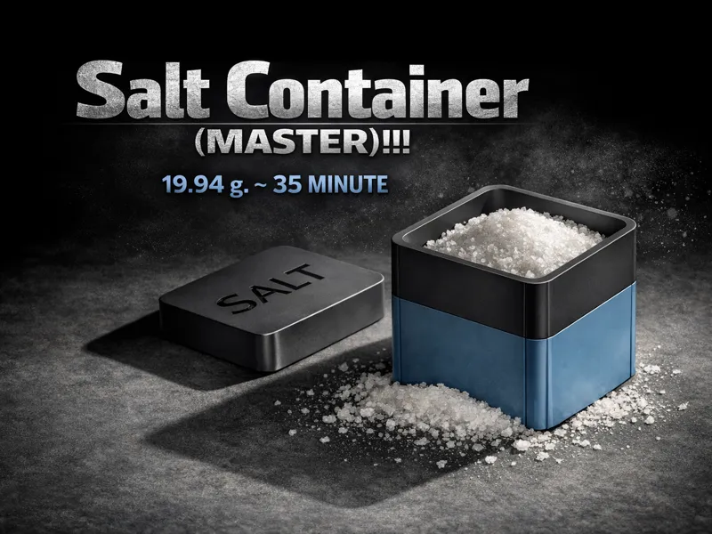 Salt container (MASTER)!!!