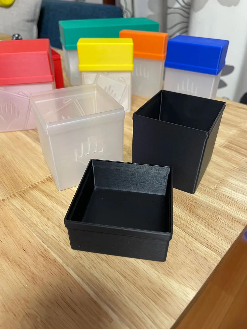 Minimal Trading Card Deck and Storage Boxes by Nikko - MakerWorld