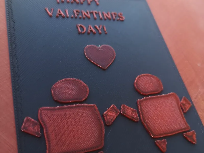 Tarjeta de san Valentín flexible, Leap Year 