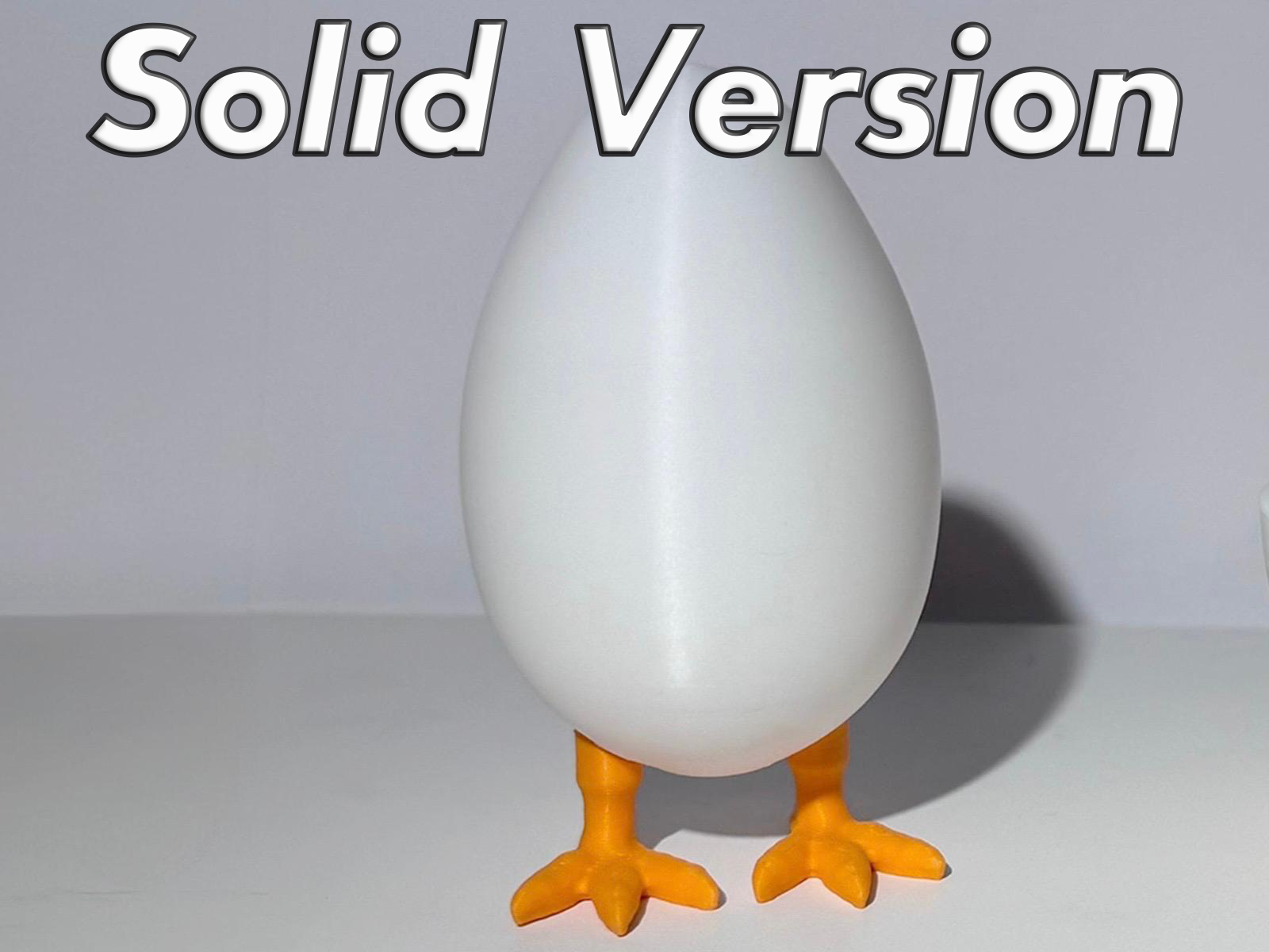 Miniatura 2 do modelo 3D The Walking Egg