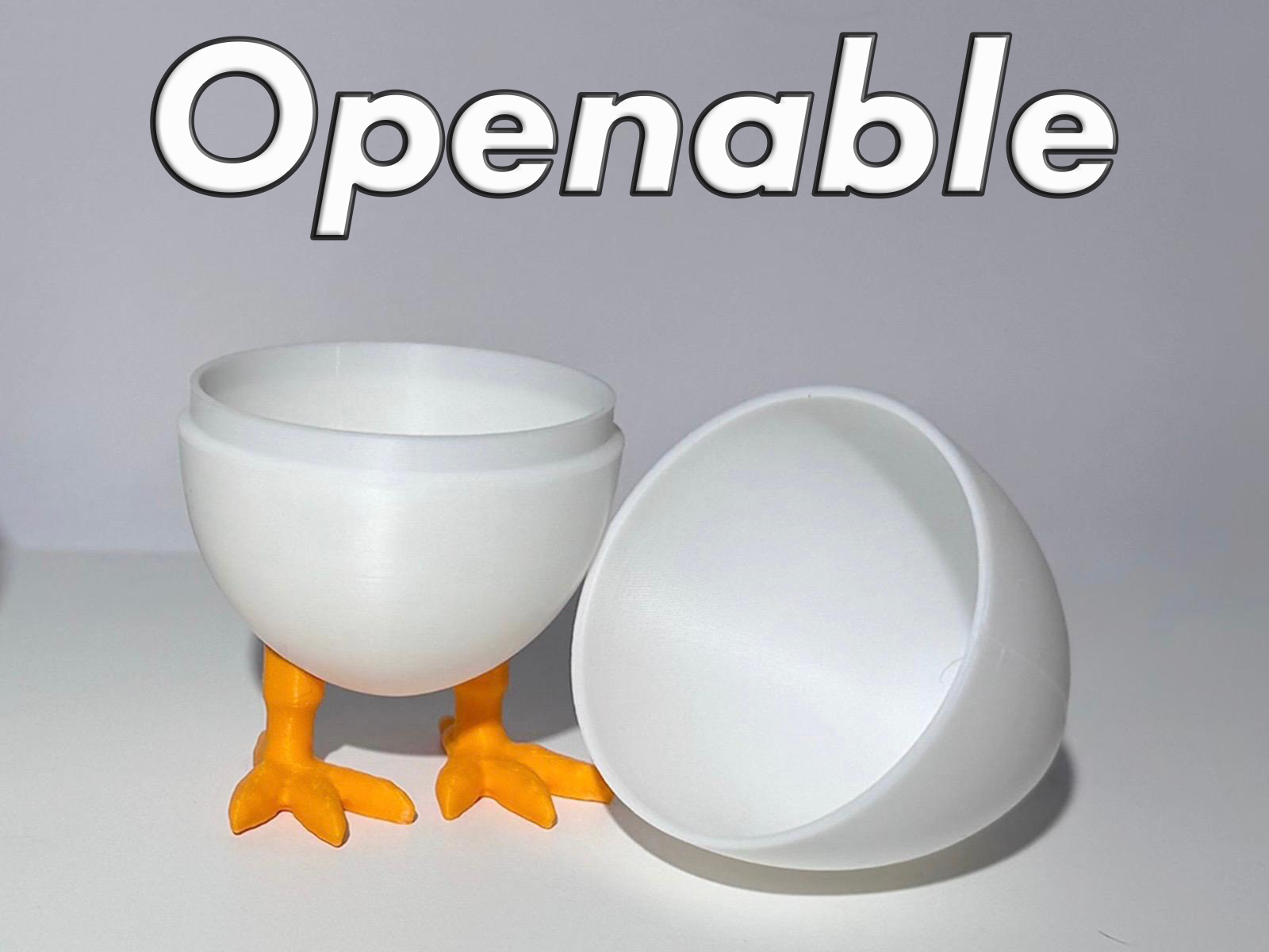 Miniatura 4 do modelo 3D The Walking Egg
