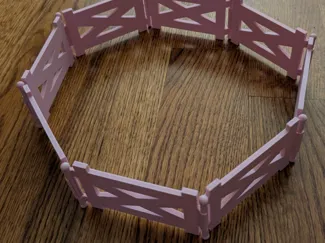 Dollhouse Horse Fence and Gate