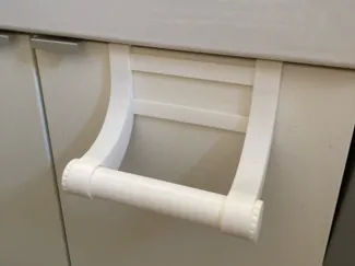 Porta rotolo carta da anta