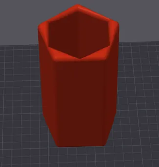 Penxagon (Pentagon-Hexagon) Pencil holder