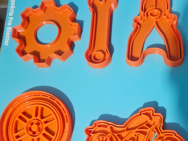 Cortantes de galletas - Temática Mecánico