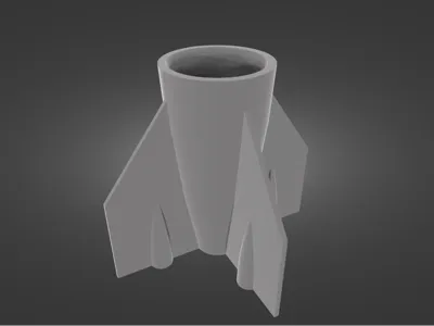 Rocket (Pen Holder / Planter)