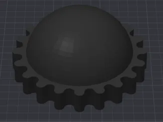 Minifig Skeleton Hat