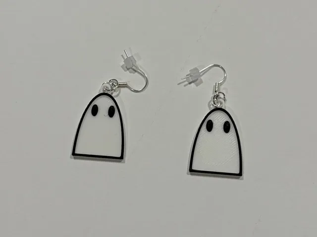 ghost earrings