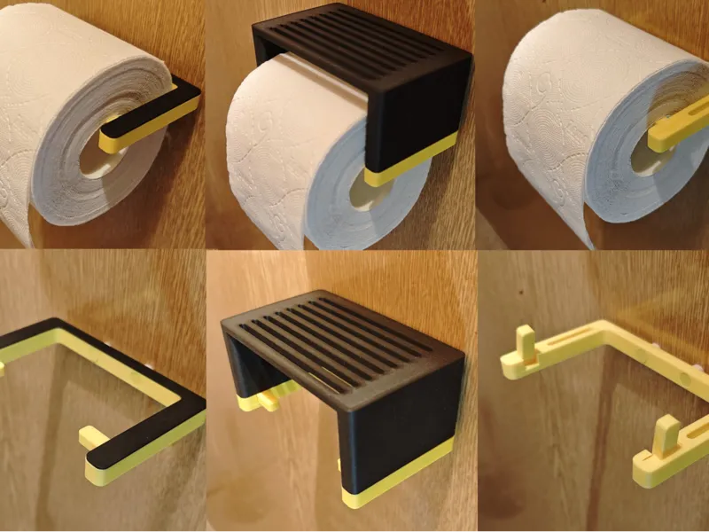 Holder-toilet paper.