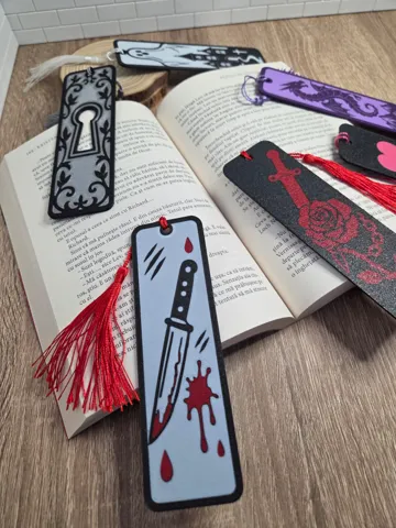 Accesorio de lectura: Bookish Genre Bookmarks – Set 2 — vista de referencia 2