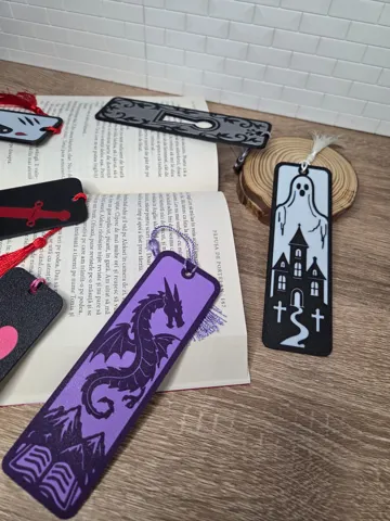 Accesorio de lectura: Bookish Genre Bookmarks – Set 2 — vista de referencia 5