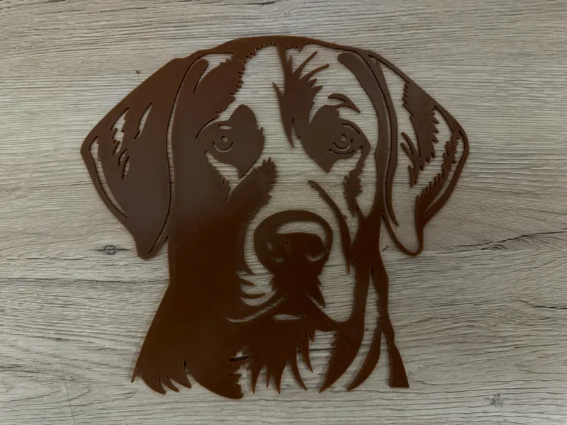 Hundeporträt - Wandkunst