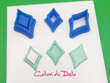 Accesorio de taller: Cutter per pasta polimerica cabochon rombo — vista de referencia 3