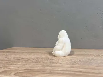 Modelo para impresión 3D: Sitting Gorilla - Animal - Africa — vista de referencia 5